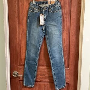 NWT Prana Women's Sienna Jean True Blue Skinny Denim